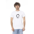 Trussardi Beachwear white cotton T-shirt