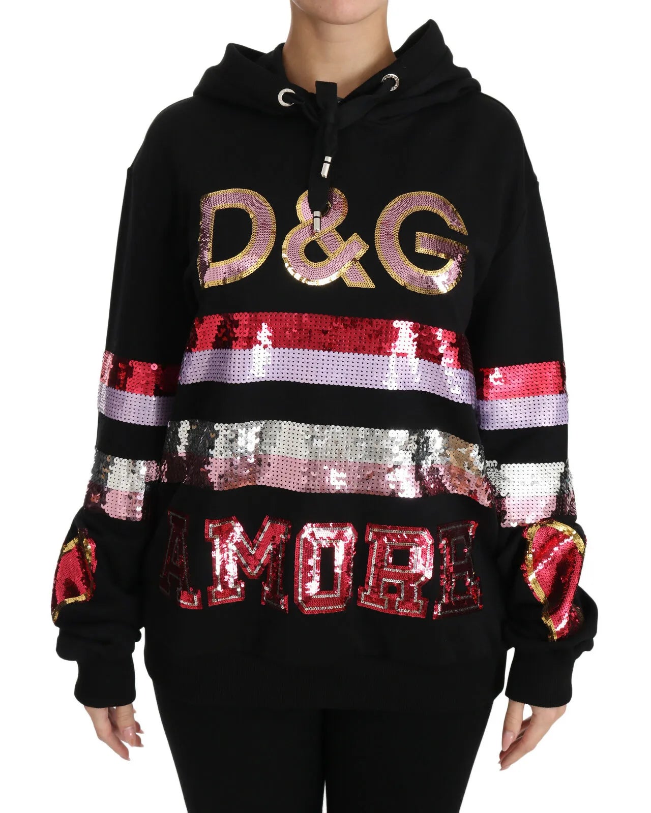 Dolce & Gabbana DG Sequin Hoodie