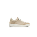 Cerruti 1881 Women's Beige Cowhide Platform Sneakers