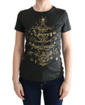 Dolce & Gabbana Green Cotton 2017 Motif T-Shirt