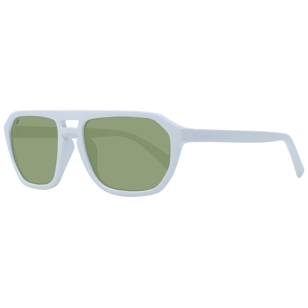 Serengeti Weiße Eco-Nylon-Sonnenbrille