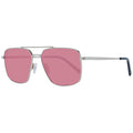 Serengeti Sonnenbrille aus silbernem Metall
