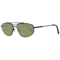 Serengeti Schwarze Sonnenbrille aus Metall