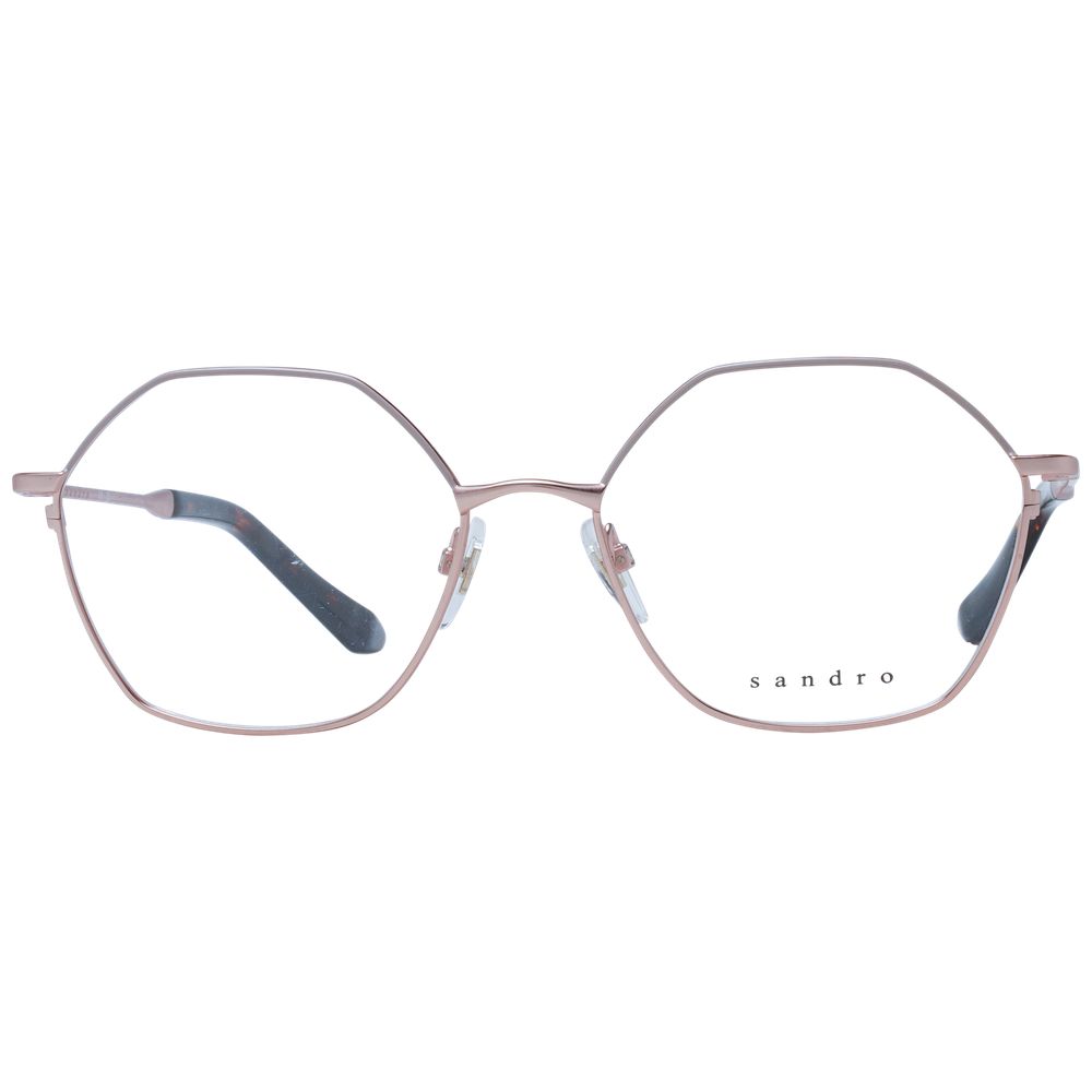 Sandro Rose Gold Stainless Steel Spectacle Frames