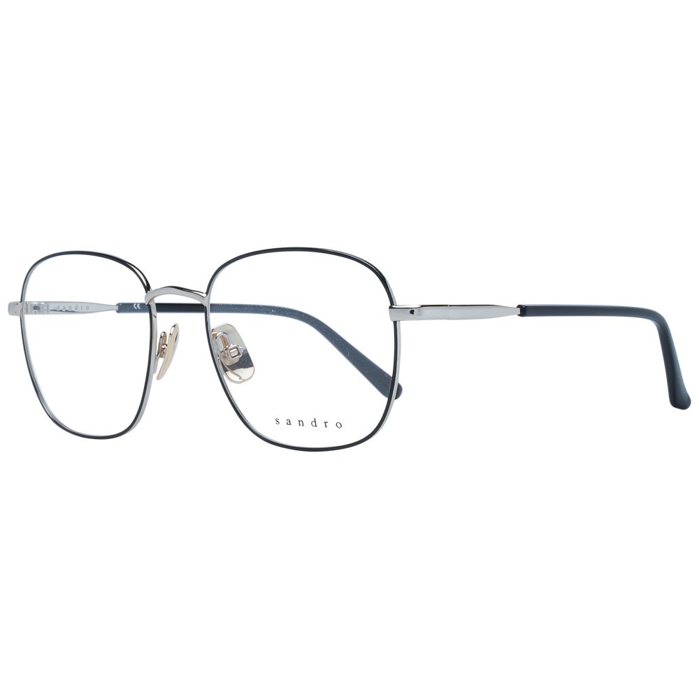 Sandro Black Stainless Steel Eyewear Frames