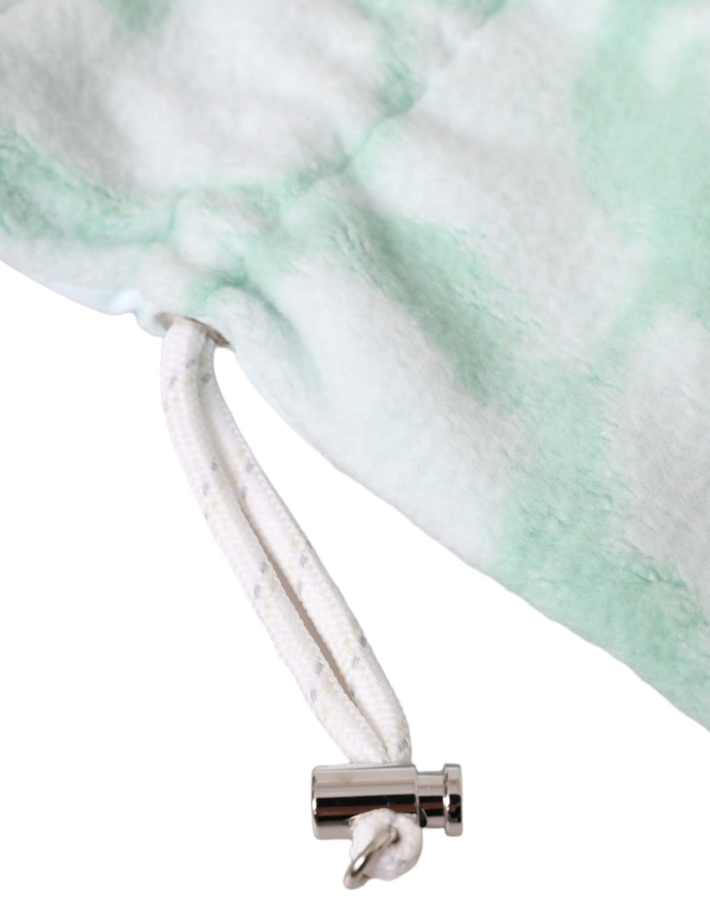 Dolce & Gabbana White Nylon Fleece Wrist Length Gloves