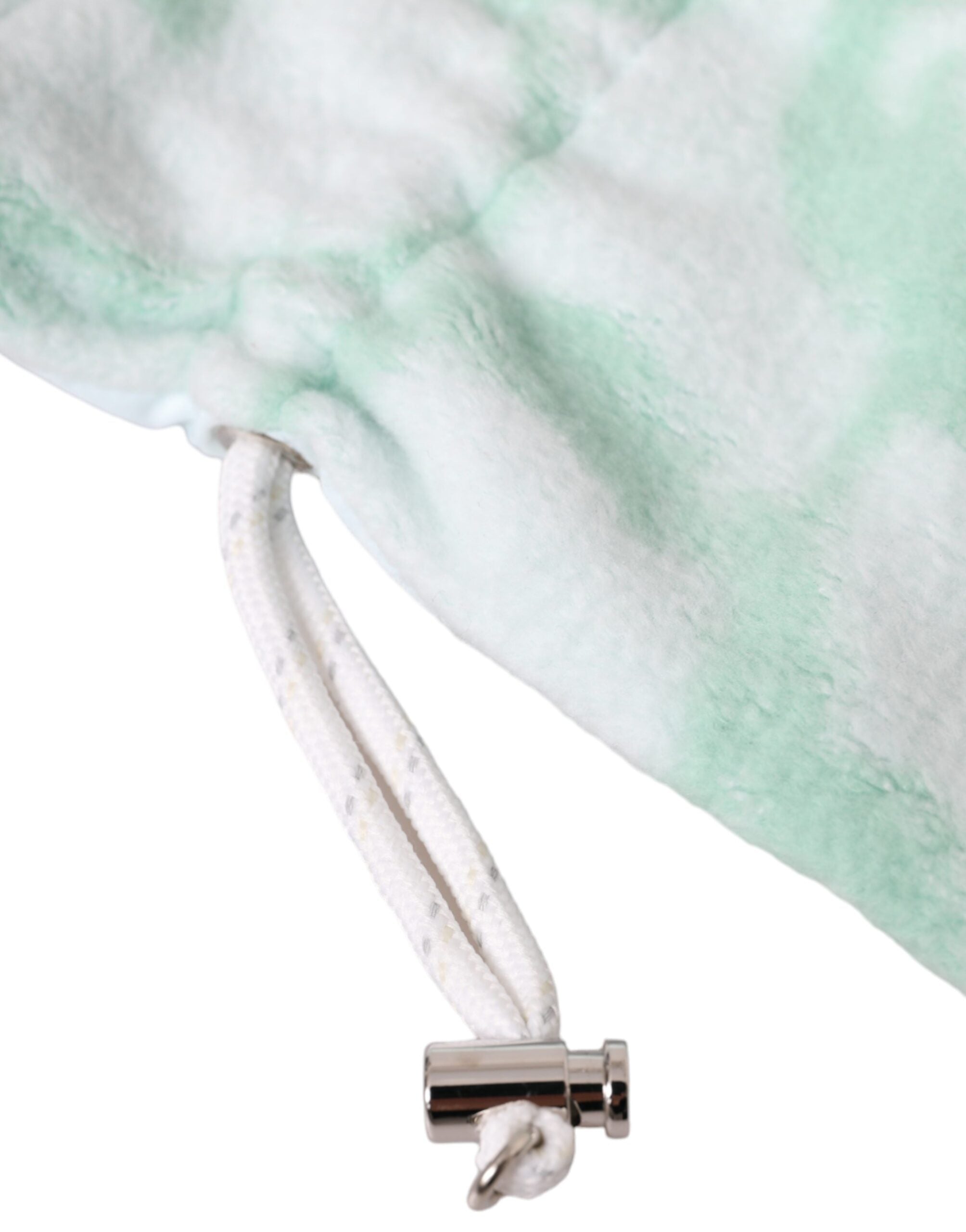 Dolce & Gabbana White Nylon Fleece Wrist Length Gloves