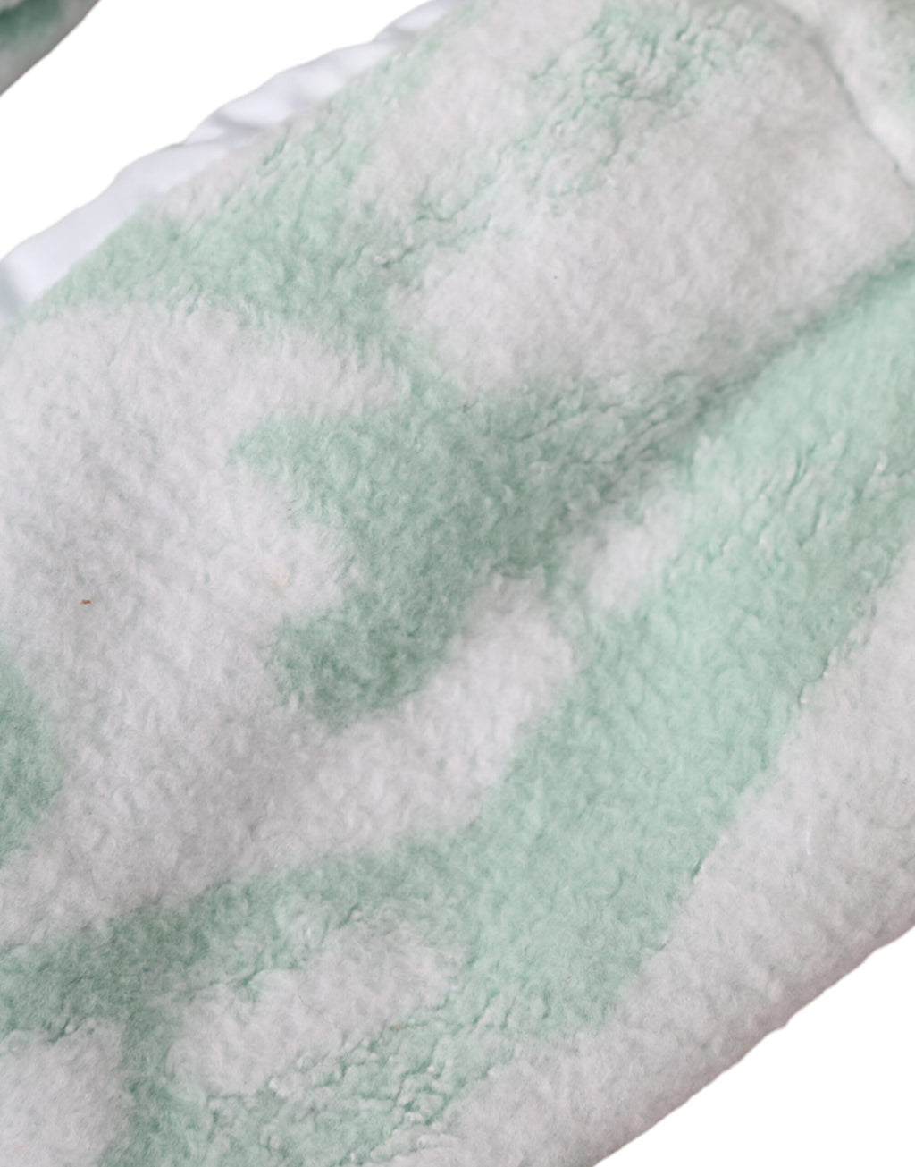 Dolce & Gabbana White Nylon Fleece Wrist Length Gloves
