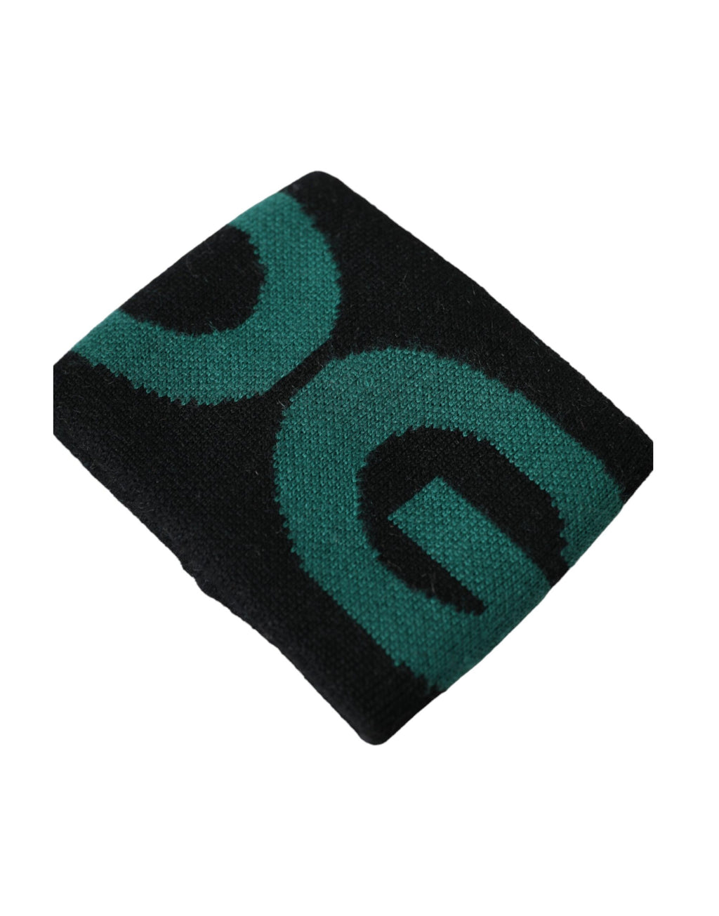 Dolce & Gabbana Black Green Wool Logo #DGMILLENNIALS Bracelet