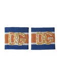 Dolce & Gabbana Multicolor Logo Sequin Viscose Bracelet