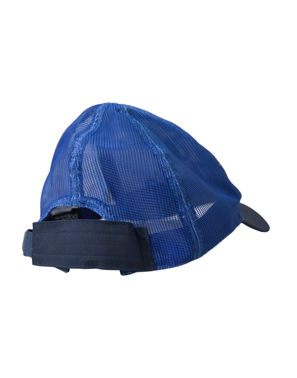 Dolce & Gabbana Blau Weiß Schwarz Italia Mesh Baseballmütze