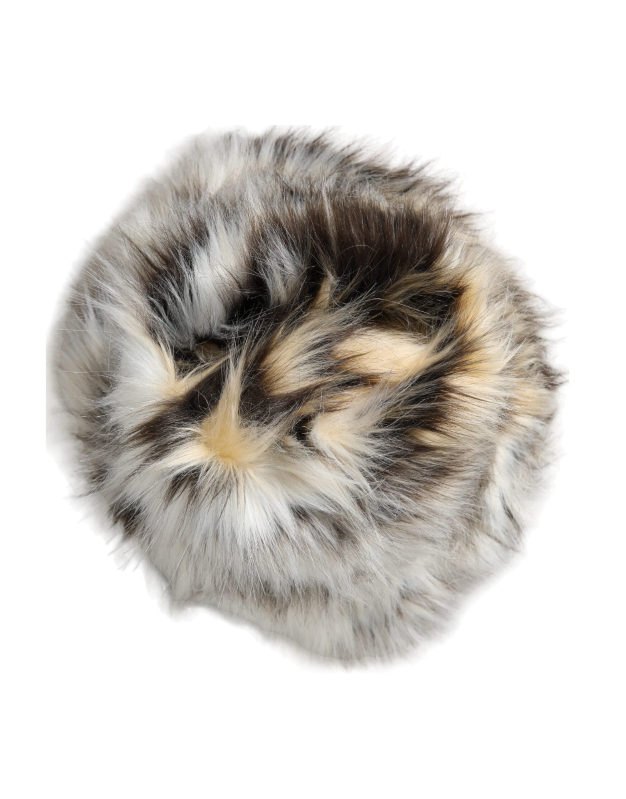 Dolce & Gabbana Multicolor Acrylic Fur Women's Bucket Hat