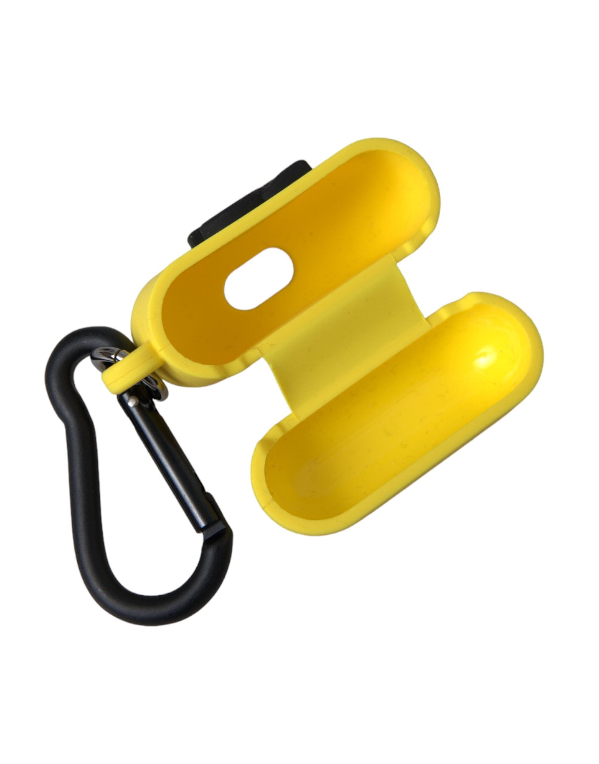 Dolce & Gabbana Yellow Silicone Case with Debossed Logo for Airpods