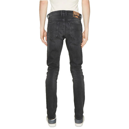 Diesel Schwarze Baumwolljeans & Hose