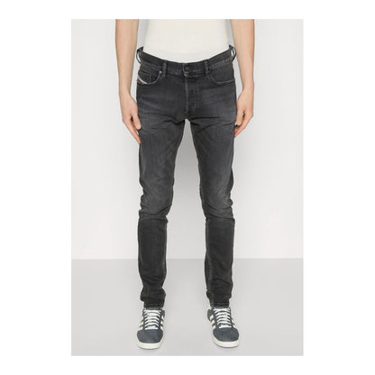 Diesel Schwarze Baumwolljeans & Hose