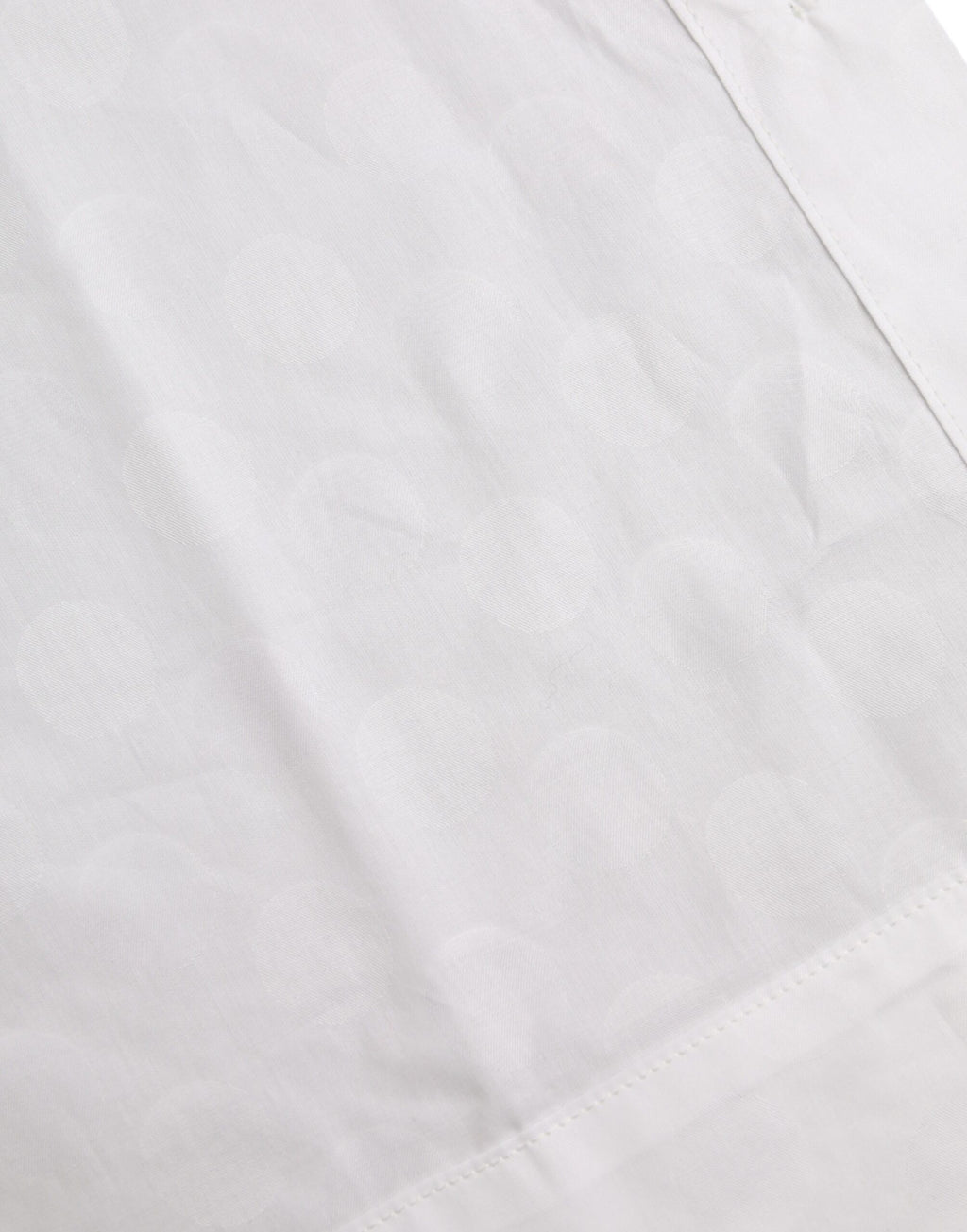 Dolce & Gabbana White Short-Sleeved Polo Shirt with Collar