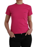 Balenciaga Pink Cotton Crewneck Short Sleeve T-Shirt