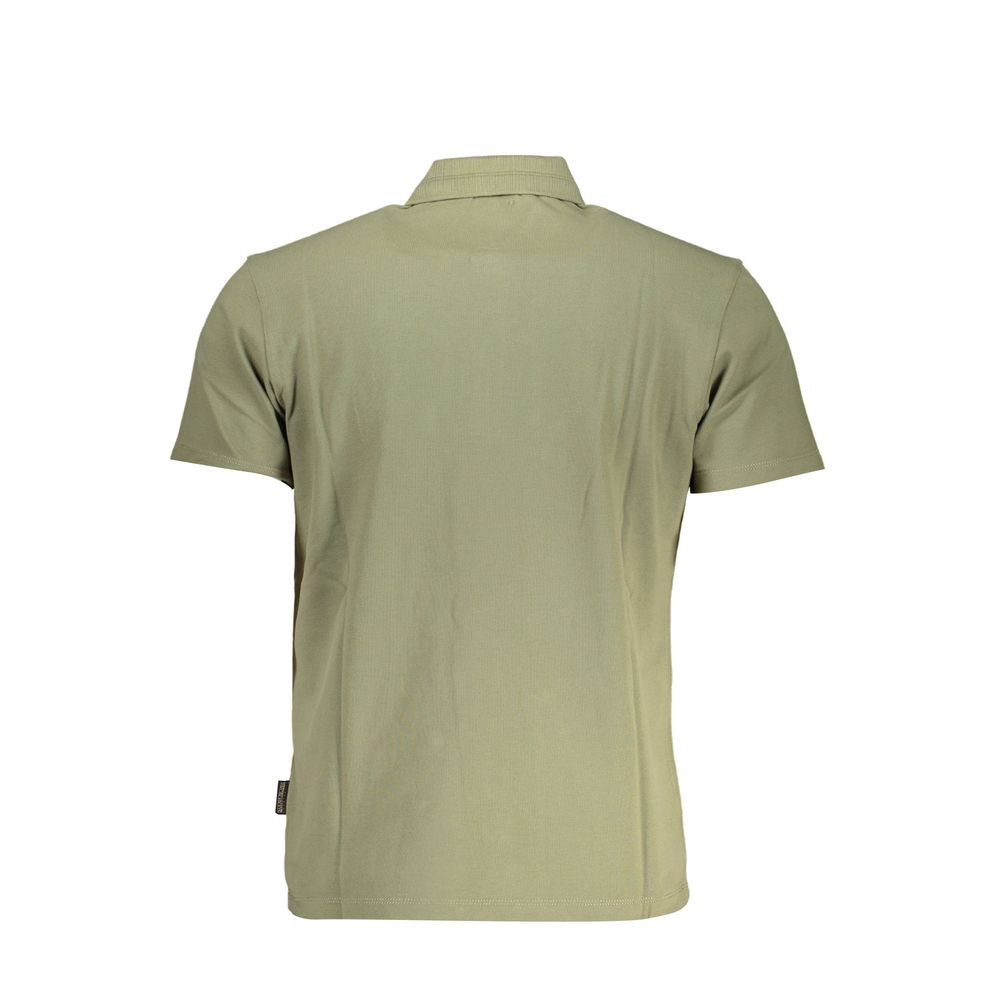 Napapijri Baumwoll-Poloshirt in Grün