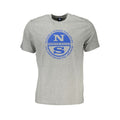 North Sails T-shirt in grey cotton