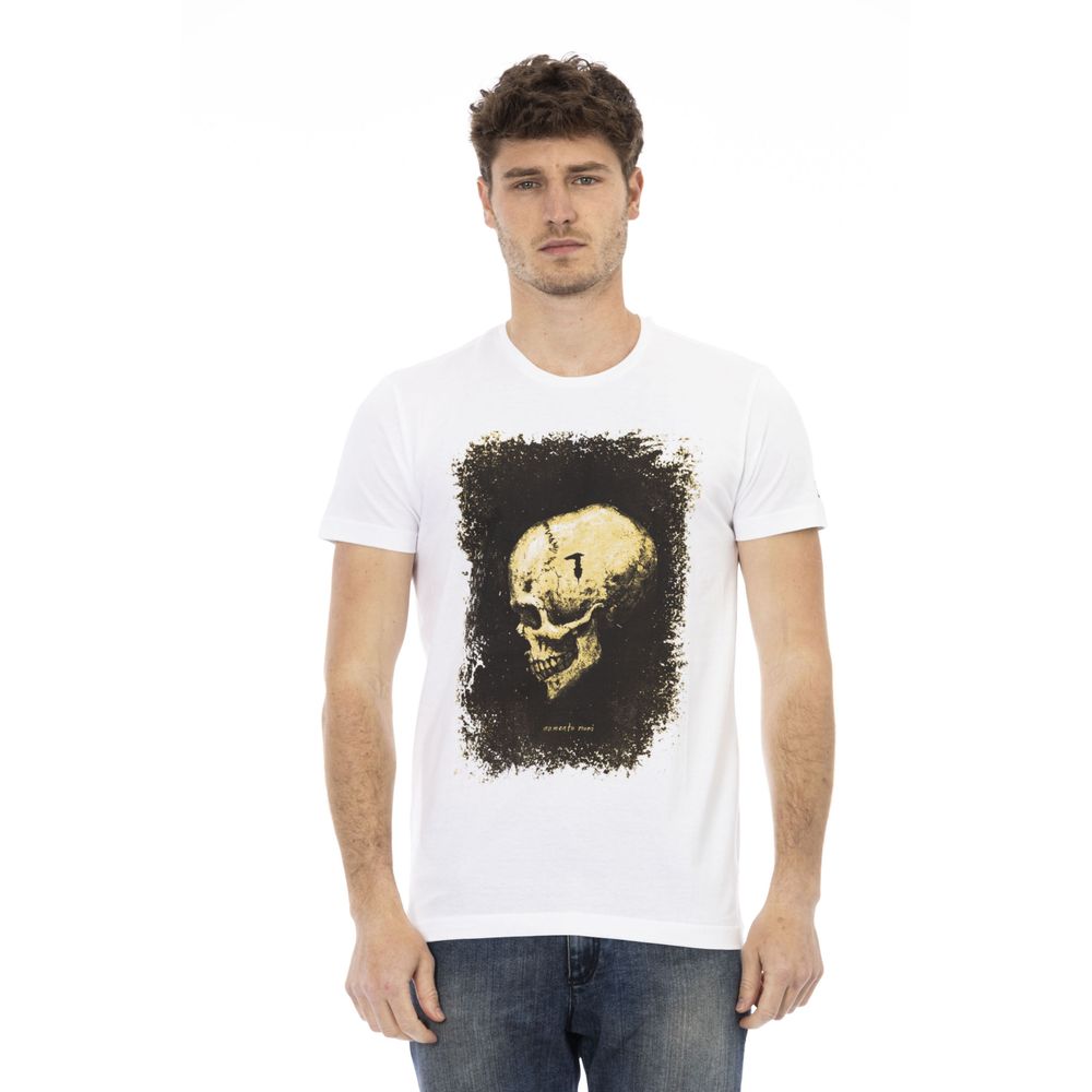 Trussardi Action Men's White Cotton T-Shirt