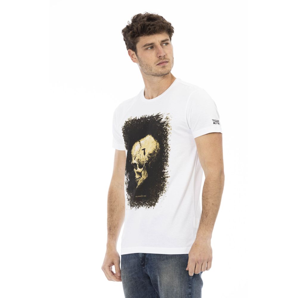Trussardi Action Men's White Cotton T-Shirt
