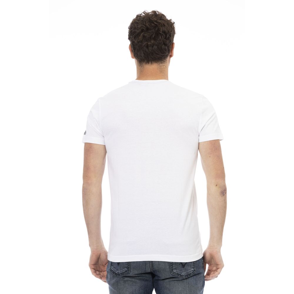 Trussardi Action Men's White Cotton T-Shirt