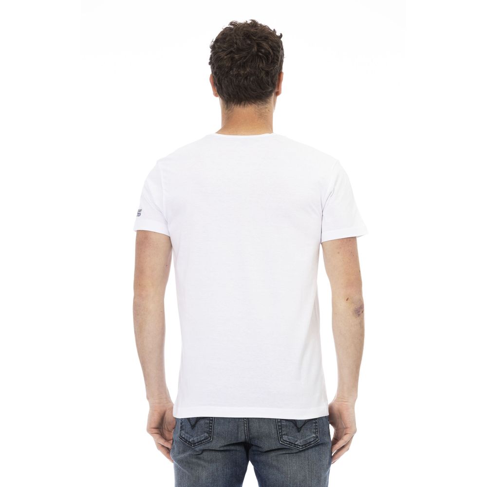 Trussardi Action Men's White Cotton T-Shirt
