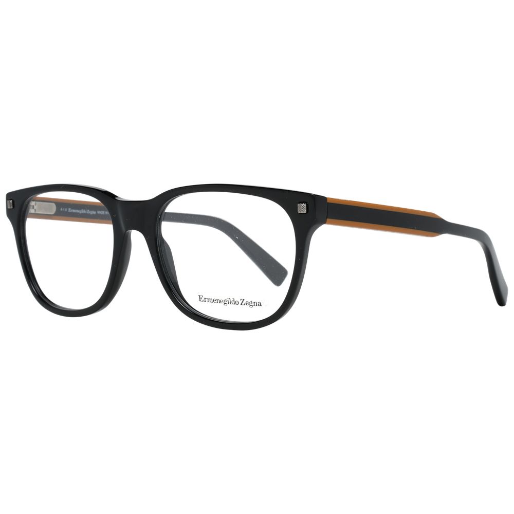 Ermenegildo Zegna Black Plastic Glasses (Frame)