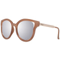 Guess Sonnenbrille aus braunem Metall & Kunststoff