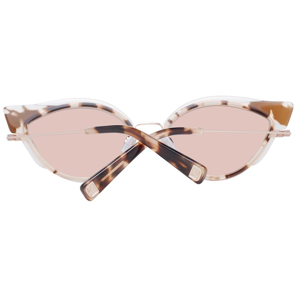 Dsquared² Braune Metall- und Kunststoff-Sonnenbrille