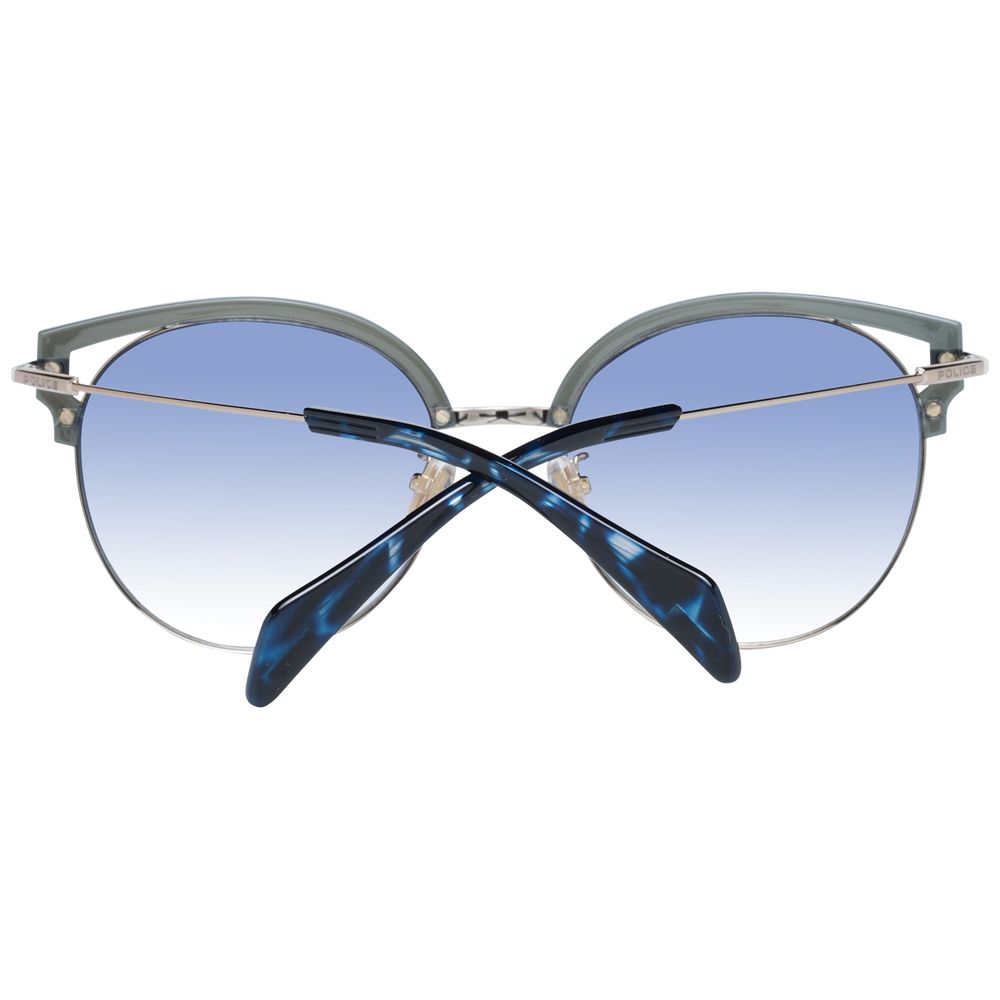 Police Metall- und Kunststoff-Sonnenbrille in Blau