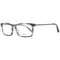 Police Grau-Metallische & Kunststoff-Brille (Gestell)