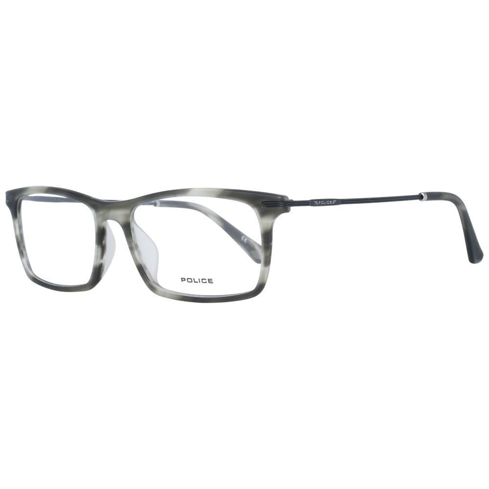 Police Grau-Metallische & Kunststoff-Brille (Gestell)
