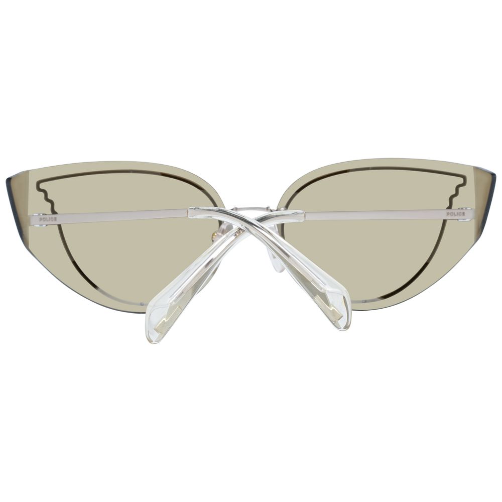Police Sonnenbrille aus Goldmetall & Kunststoff