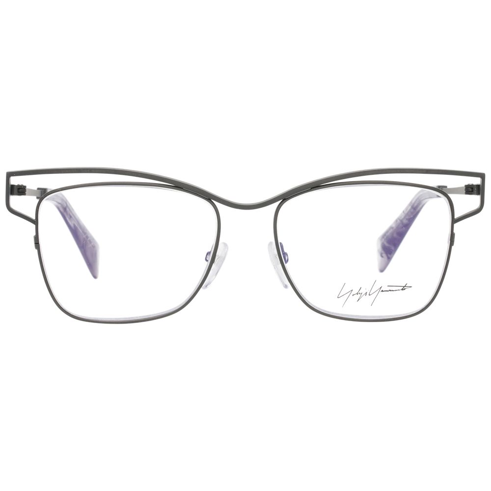 Yohji Yamamoto Graue Titan-Brillenfassung