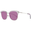 Police Burgundy Metal and Plastic Sunglasses
