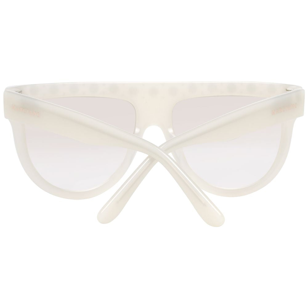 Marciano by Guess Weiße Sonnenbrille aus Kunststoff