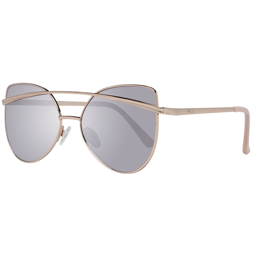 Guess Sunglasses with Rose Gold Metal Frame