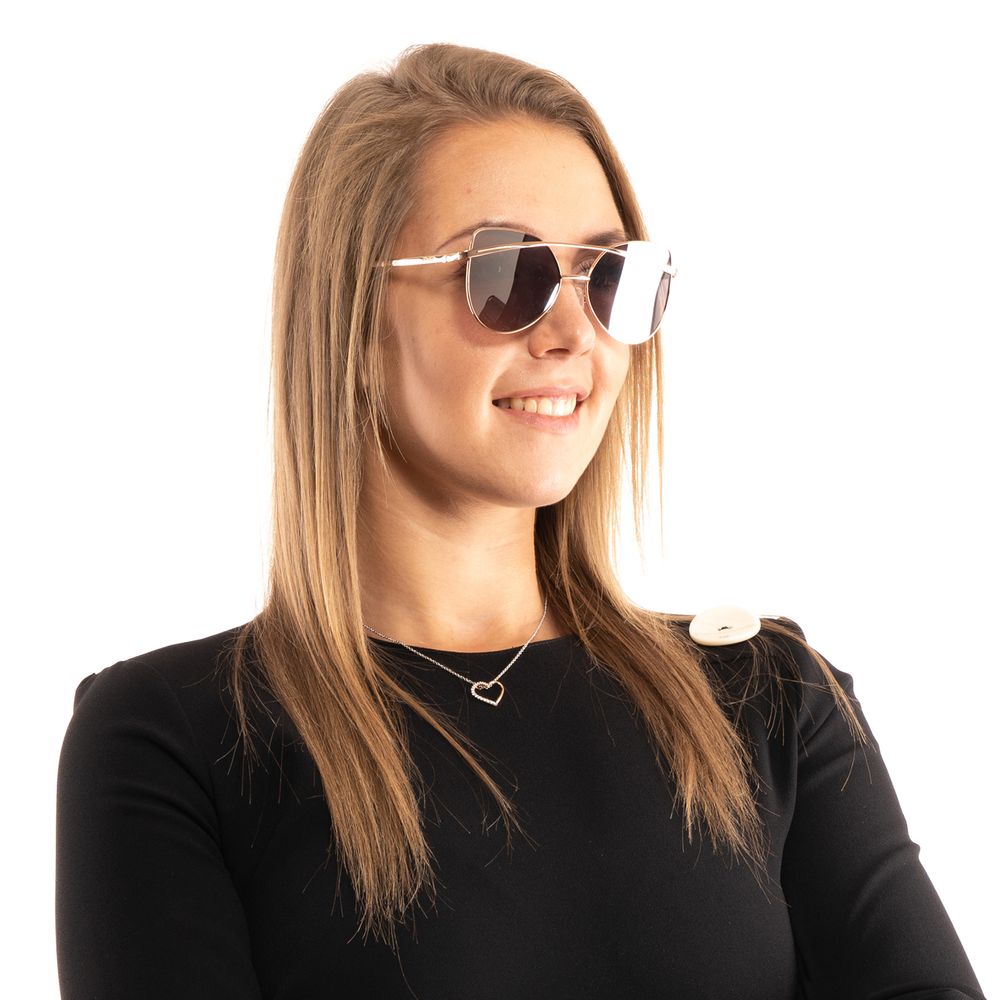 Guess Sunglasses with Rose Gold Metal Frame