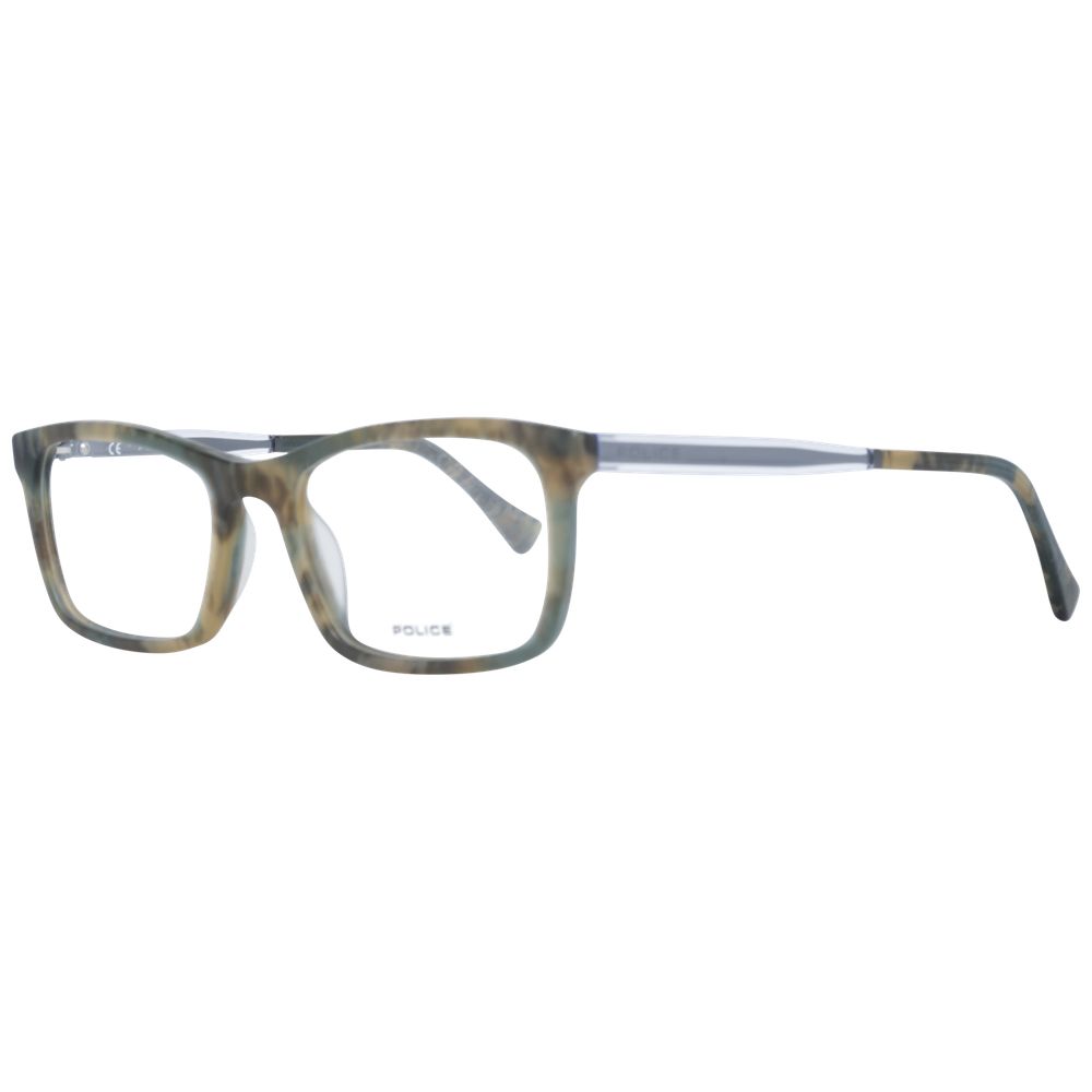 Police Green Plastic Glasses Frames