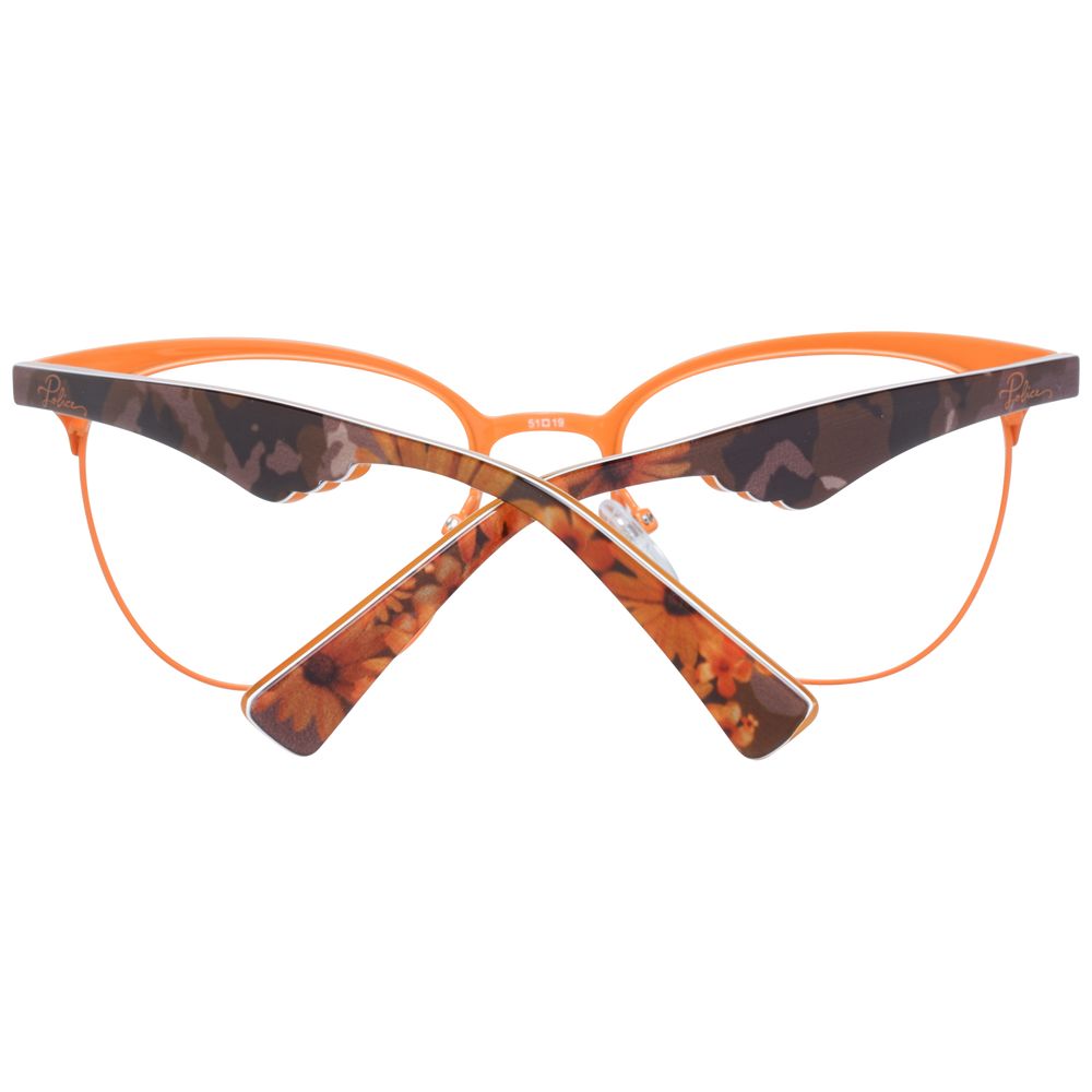 Police Braune Kunststoffbrille (Gestelle)