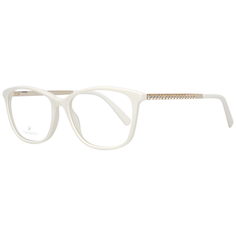 Swarovski Weiße Metall- und Kunststoffbrille (Gestell)