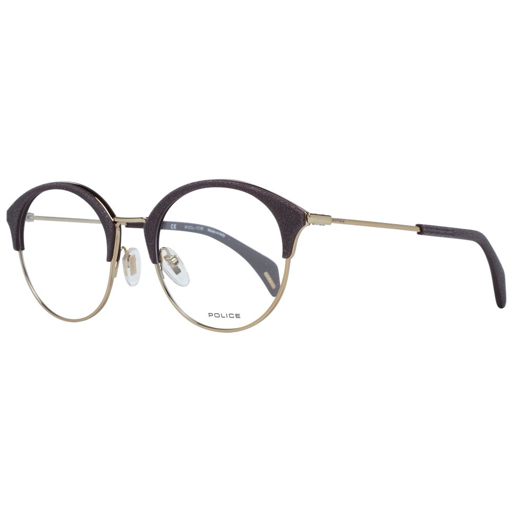 Police Lilac Metal and Plastic Glasses (Frames)