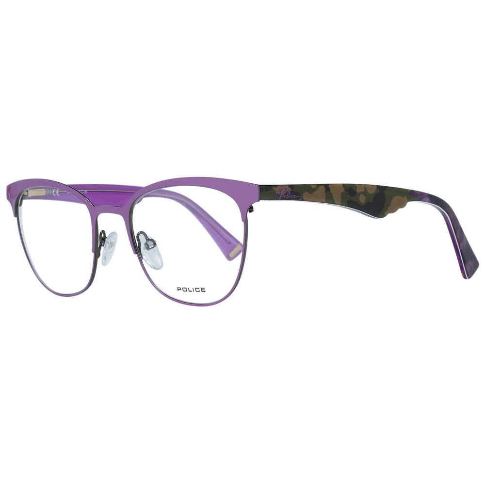 Police Lilac Metal and Plastic Glasses (Frames)