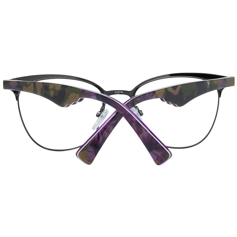 Police Lilac Metal and Plastic Glasses (Frames)