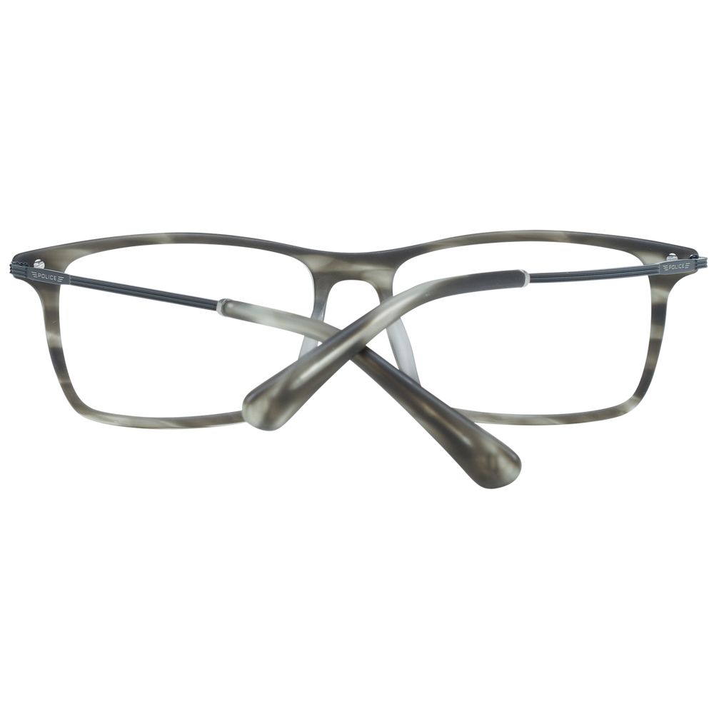 Police Grau-Metallische & Kunststoff-Brille (Gestell)