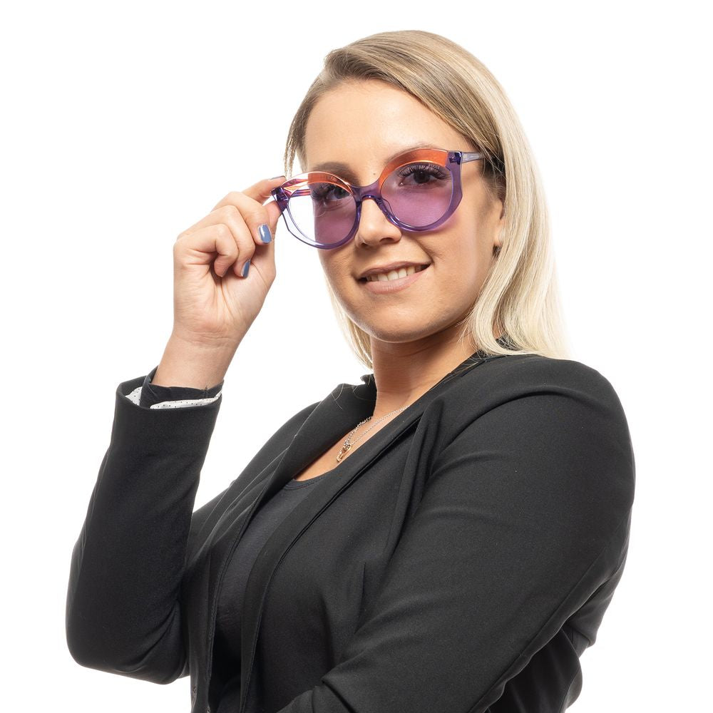 Emilio Pucci Violette Sonnenbrille aus Kunststoff