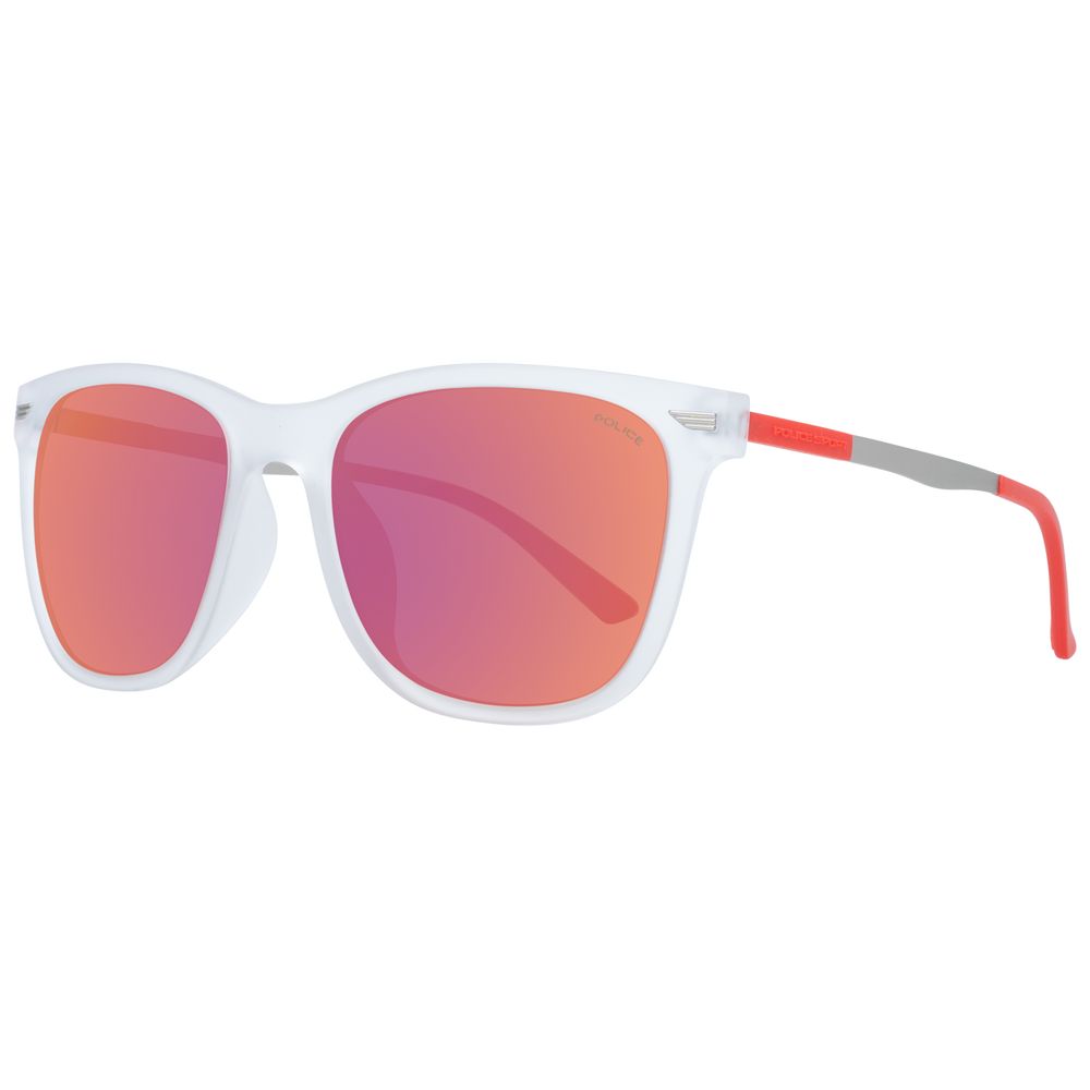 Police Transparente Sonnenbrille aus Kunststoff