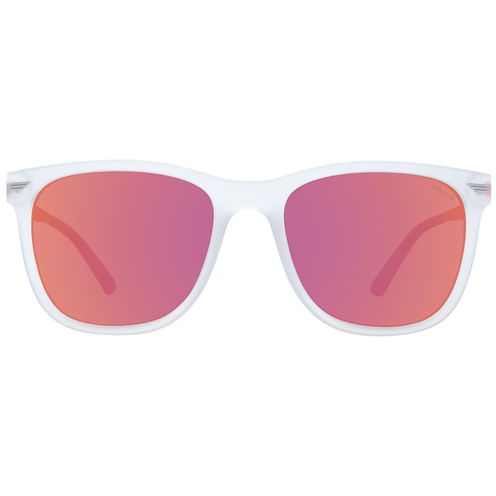 Police Transparente Sonnenbrille aus Kunststoff