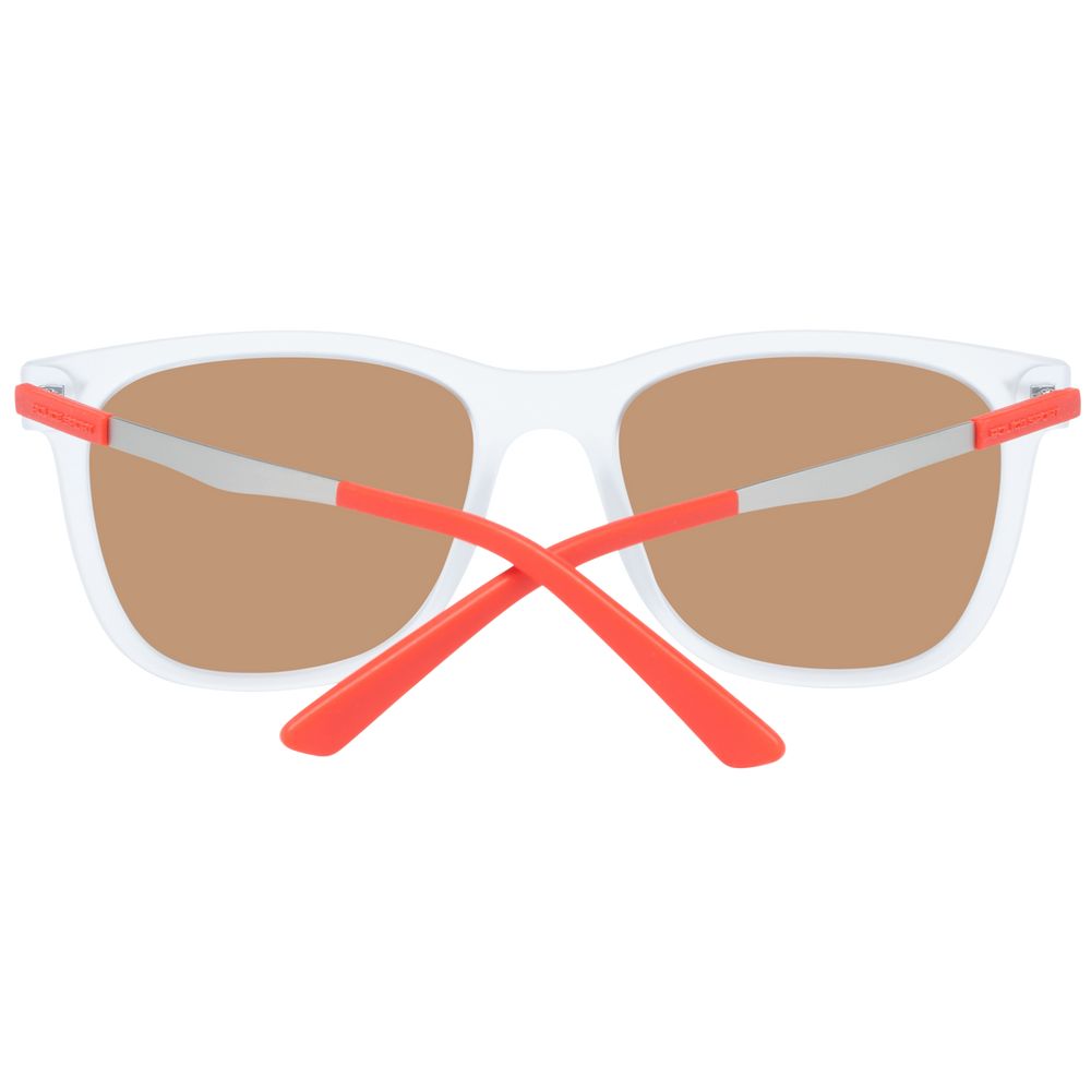 Police Transparente Sonnenbrille aus Kunststoff